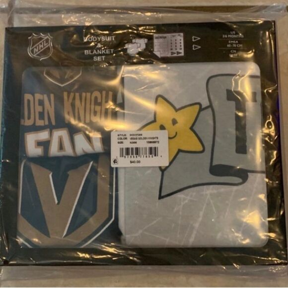 Other - Golden Knights Baby Set